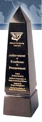 NPI's Achievement of Excellence in Procurement (AEP) Award